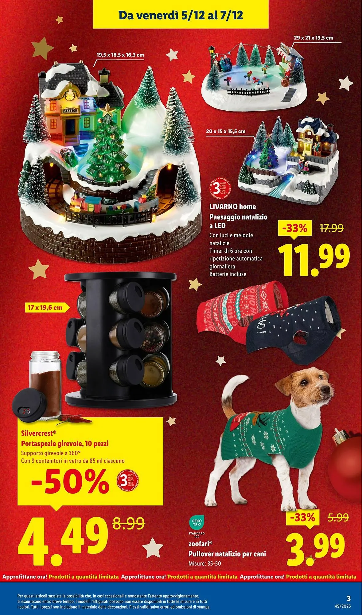 Volantino Lidl da 5 dicembre a 7 dicembre di 2025 - Pagina del volantino 3