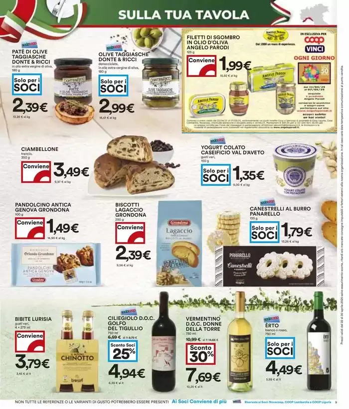 RISPARMIO da 22 aprile a 30 aprile di 2025 - Pagina del volantino 9