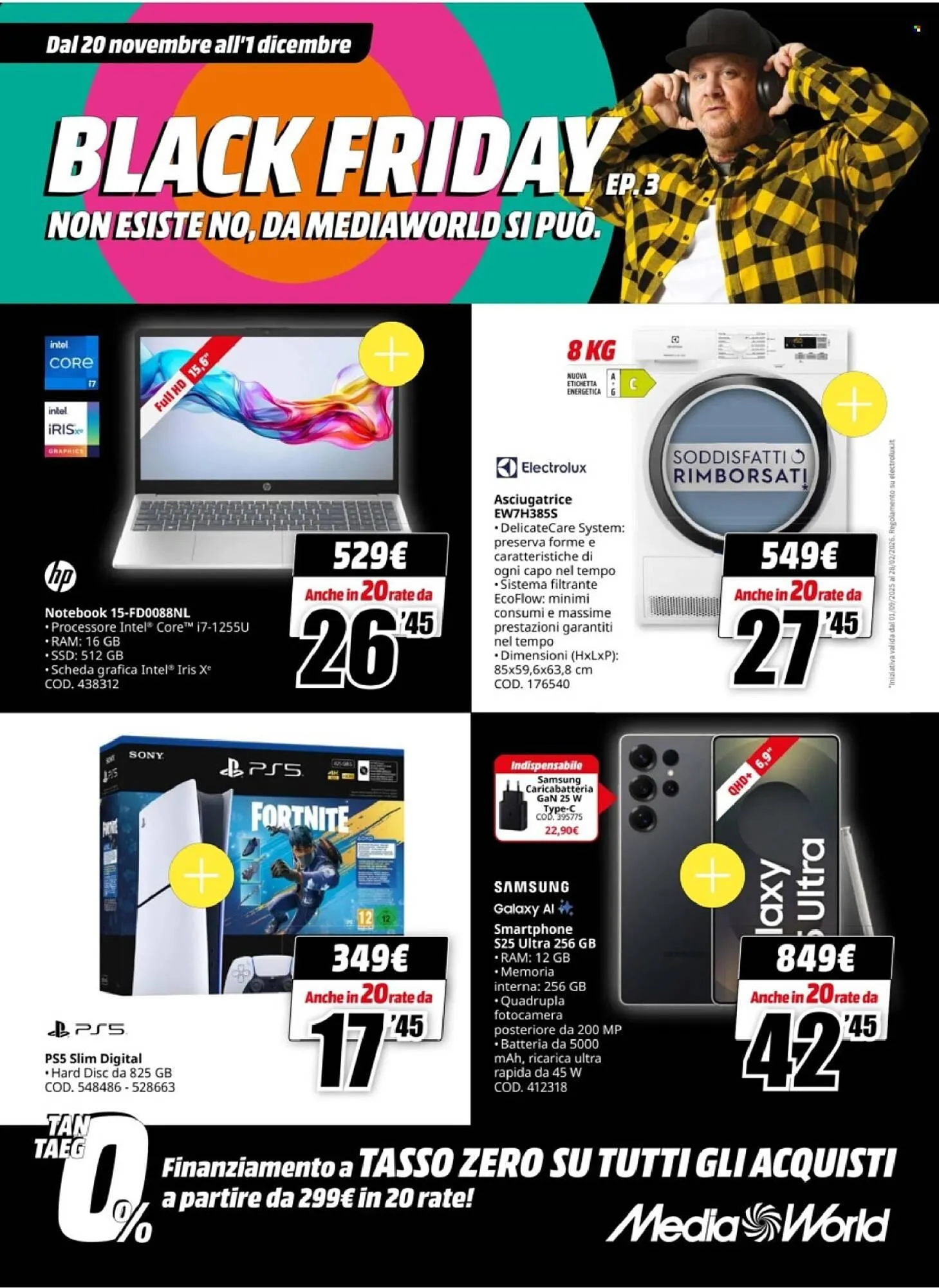 Volantino MediaWorld da 20 novembre a 1 dicembre di 2025 - Pagina del volantino 1