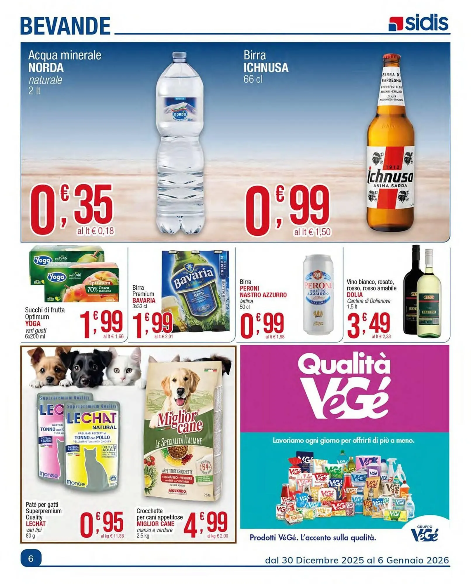 Volantino Sidis da 30 dicembre a 6 gennaio di 2026 - Pagina del volantino 6