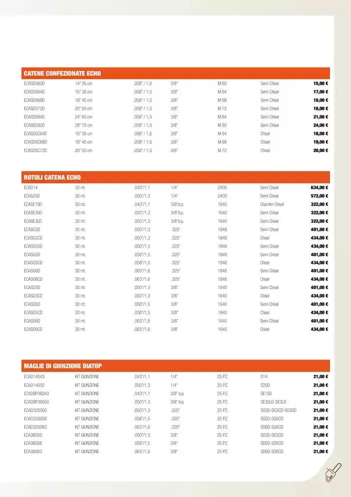 Catalogo master prodotti 2025 da 17 febbraio a 31 dicembre di 2025 - Pagina del volantino 137