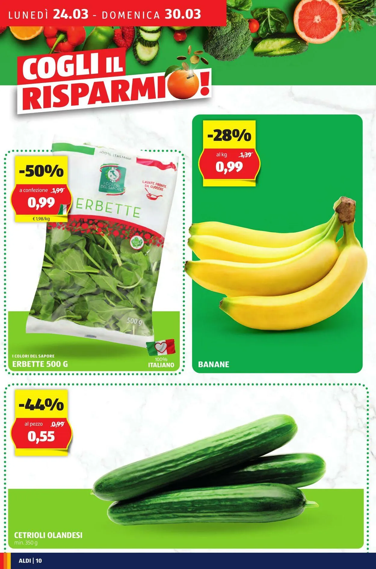 Aldi Volantino attuale da 24 marzo a 30 marzo di 2025 - Pagina del volantino 10