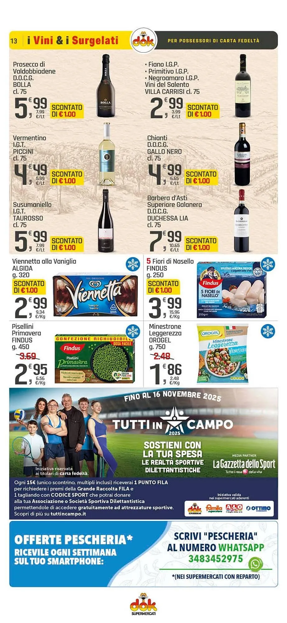 Volantino Supermercati Dok da 23 ottobre a 2 novembre di 2025 - Pagina del volantino 13