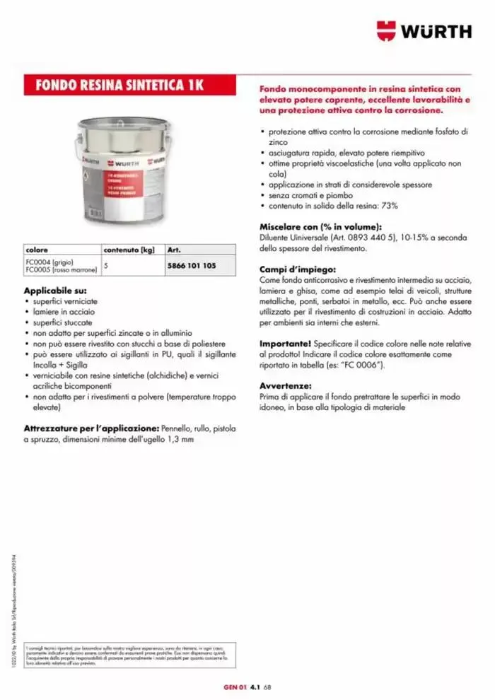 Catalogo generale da 29 aprile a 31 dicembre di 2025 - Pagina del volantino 252