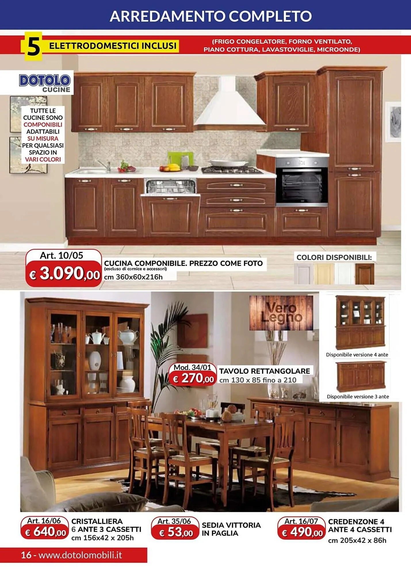 Volantino Dotolo Mobili da 12 luglio a 31 dicembre di 2024 - Pagina del volantino 16