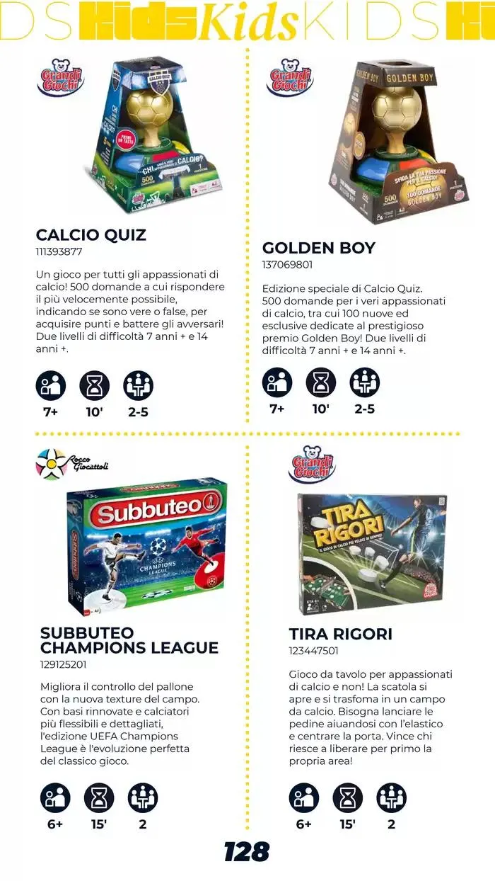 Catalogo Giochi di Società da 1 marzo a 15 marzo di 2025 - Pagina del volantino 128