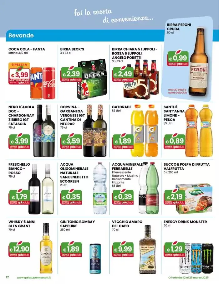 Offerta di Primavere da 12 marzo a 25 marzo di 2025 - Pagina del volantino 12