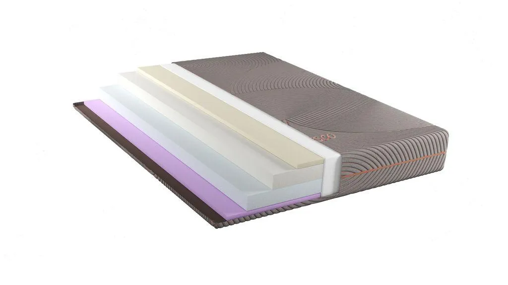 Materasso in schiuma memory foam 2 lati