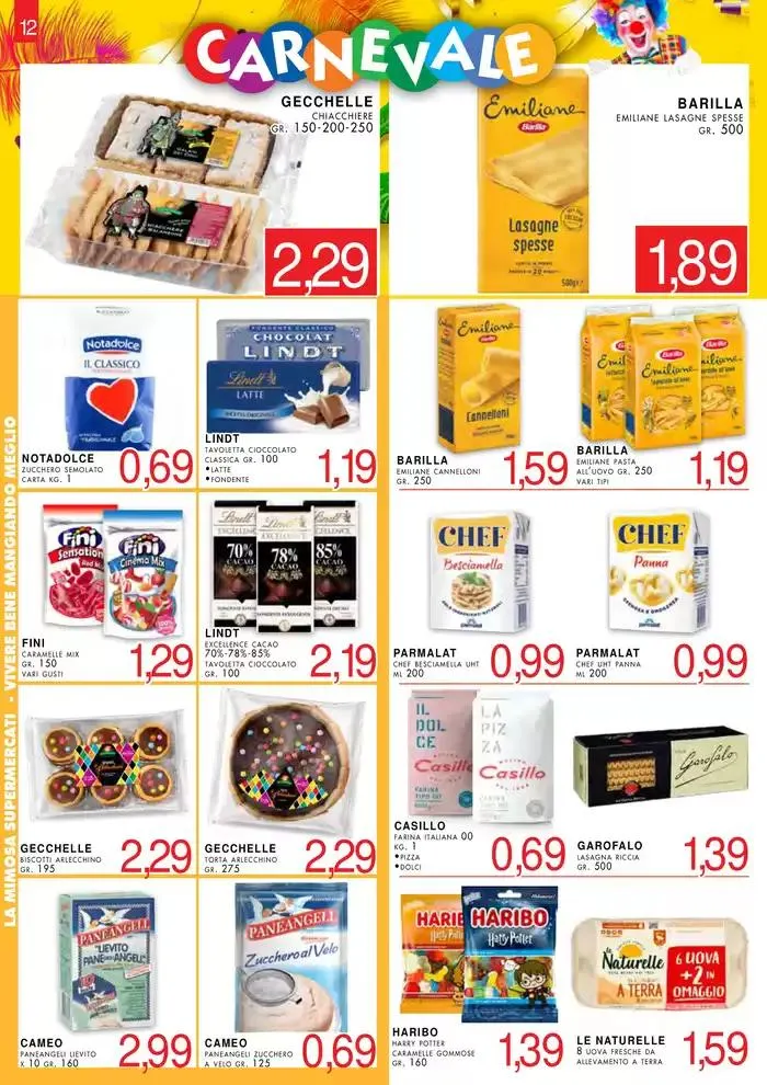 Carnavale da 17 febbraio a 4 marzo di 2025 - Pagina del volantino 12