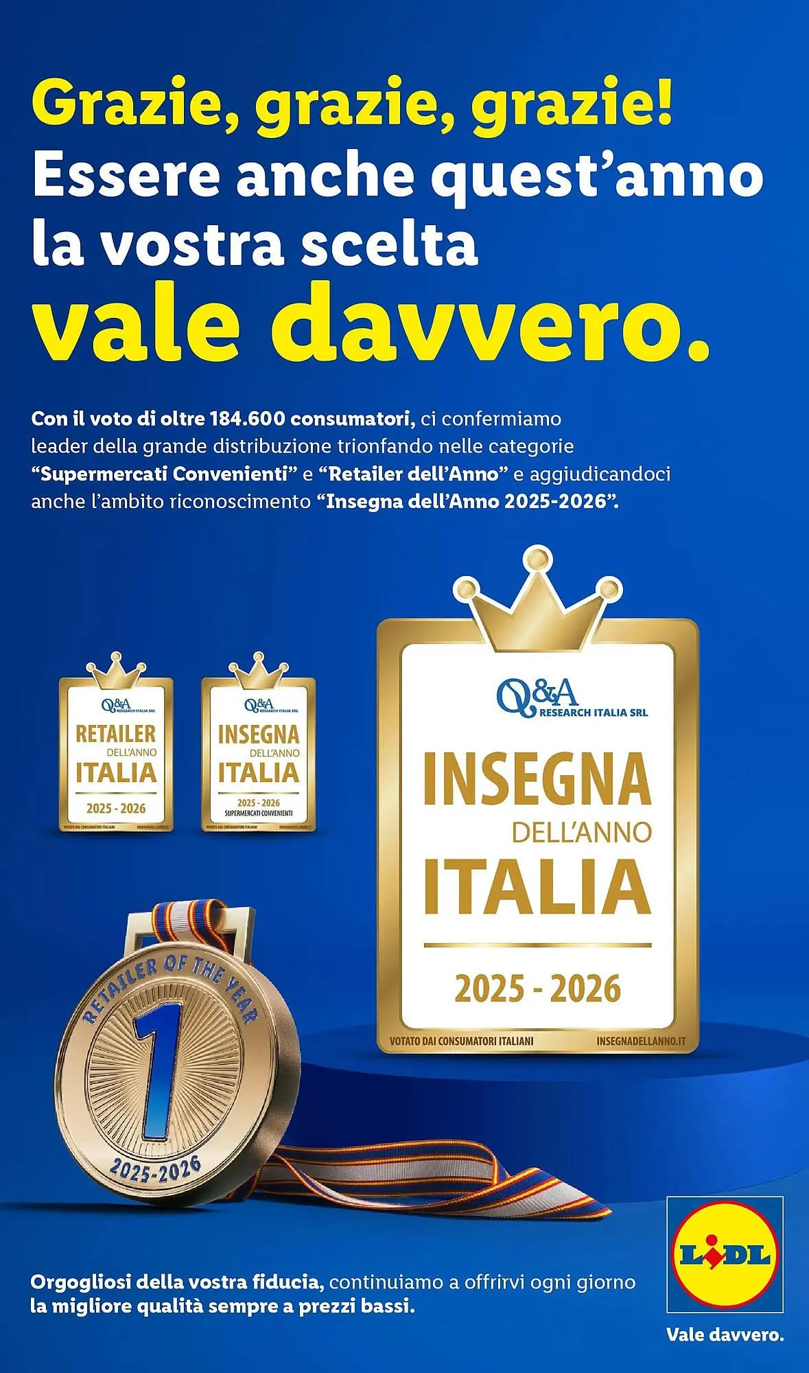 Volantino Lidl da 16 novembre a 20 novembre di 2025 - Pagina del volantino 1
