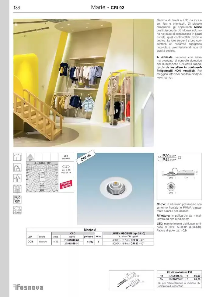 Fosnova LED 24/25 da 16 gennaio a 31 ottobre di 2025 - Pagina del volantino 188