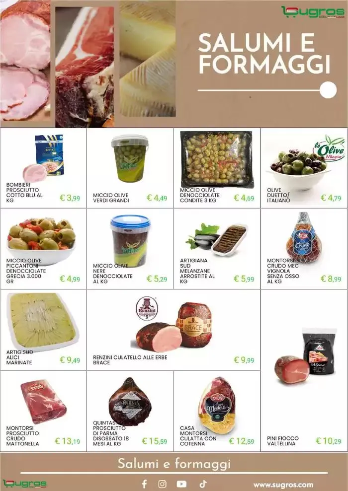 Offerte Sugros da 28 ottobre a 16 novembre di 2024 - Pagina del volantino 6