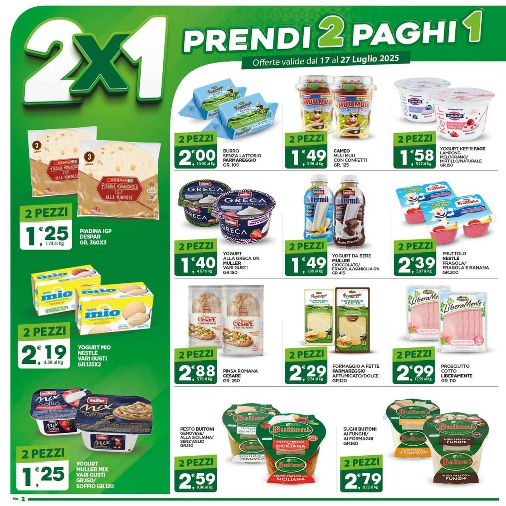 Volantino Despar da 17 luglio a 27 luglio di 2025 - Pagina del volantino 2