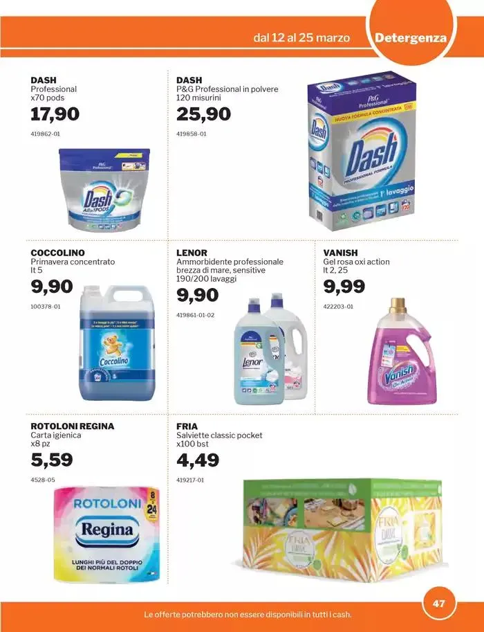 Volantino Food & Beverage da 12 marzo a 25 marzo di 2025 - Pagina del volantino 47