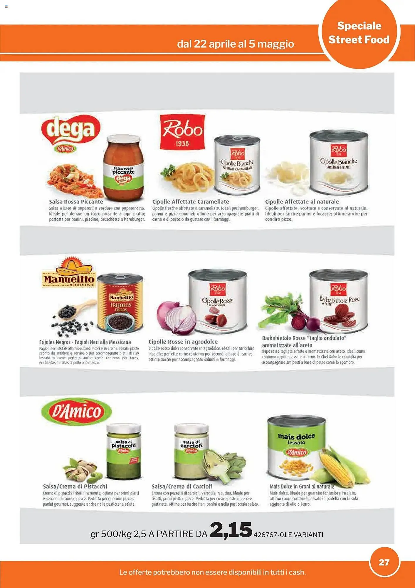 Volantino GrosMarket da 22 aprile a 5 maggio di 2026 - Pagina del volantino 27