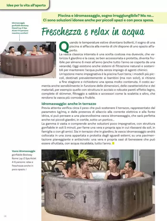 Idee per la vita all' aperto da 18 aprile a 18 maggio di 2025 - Pagina del volantino 14