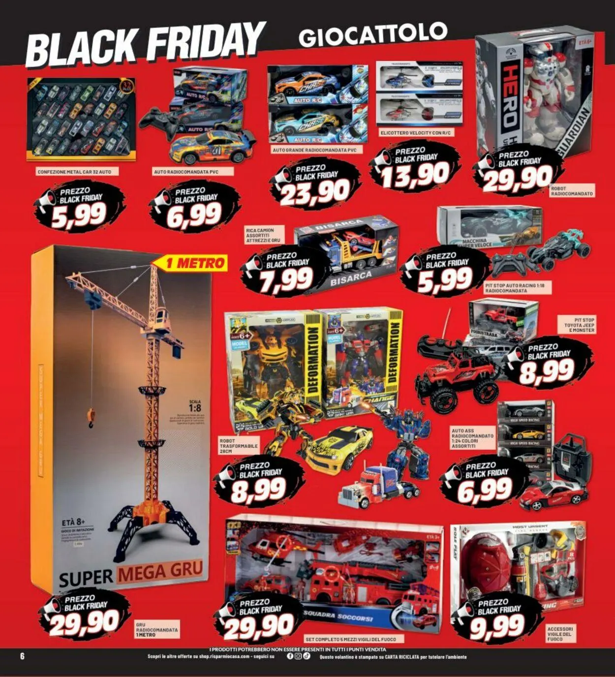 Risparmio Casa Volantino attuale da 10 novembre a 16 novembre di 2025 - Pagina del volantino 6