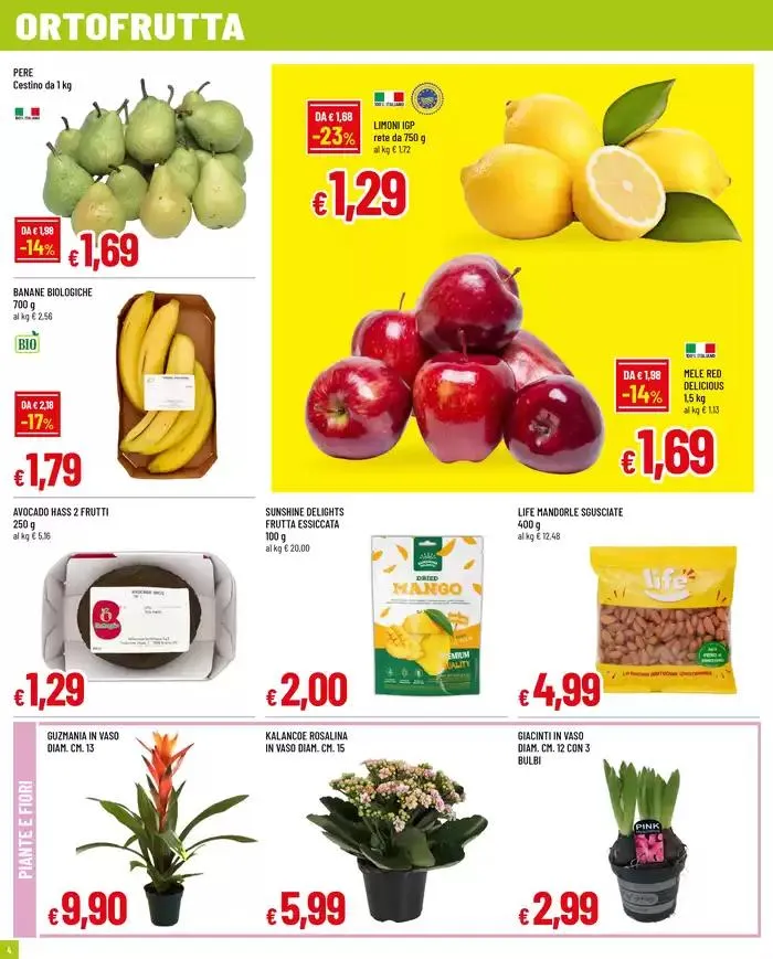 TANTI PRODOTTI DA 0,50 A 3,00€ da 9 gennaio a 22 gennaio di 2025 - Pagina del volantino 4