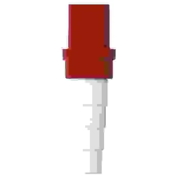Raccordo dritto per tubo rigido Ø18 mm rosso