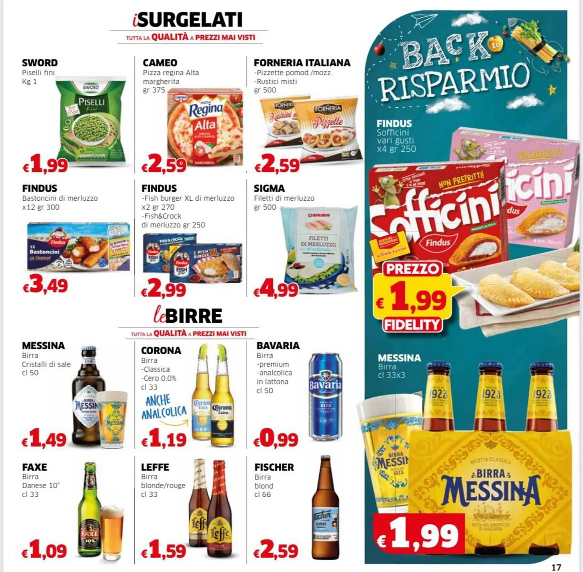 Volantino Mercati Alimentari da 28 agosto a 10 settembre di 2025 - Pagina del volantino 17