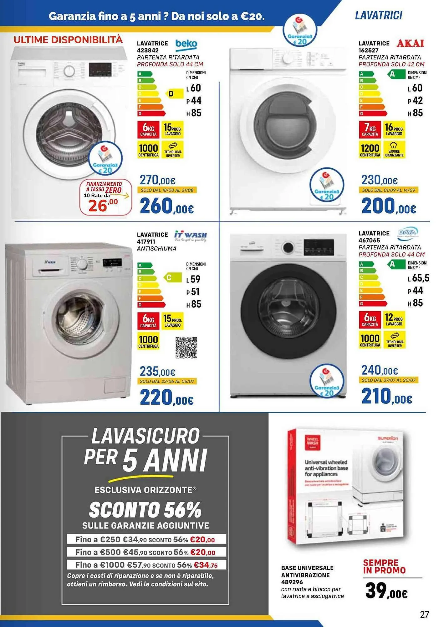 Volantino Orizzonte da 20 maggio a 31 ottobre di 2025 - Pagina del volantino 27