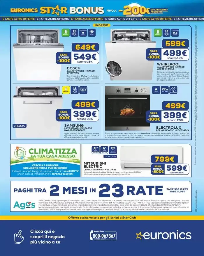 Star Bonus! FIno a -200 euro da 3 aprile a 16 aprile di 2025 - Pagina del volantino 19