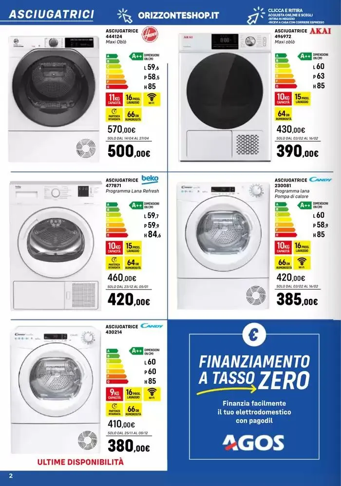 Elettrodomestici Catalogo 2025 da 19 novembre a 1 dicembre di 2025 - Pagina del volantino 12