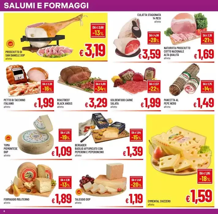 SCONTI FINO AL 50% da 31 marzo a 8 aprile di 2025 - Pagina del volantino 6