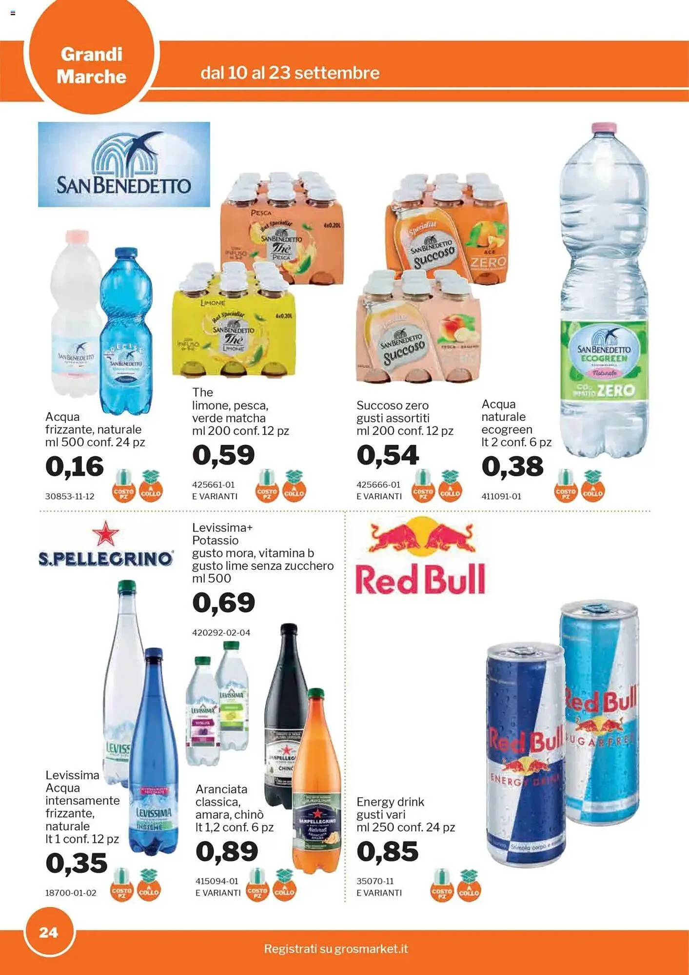 Volantino GrosMarket da 10 settembre a 23 settembre di 2025 - Pagina del volantino 24