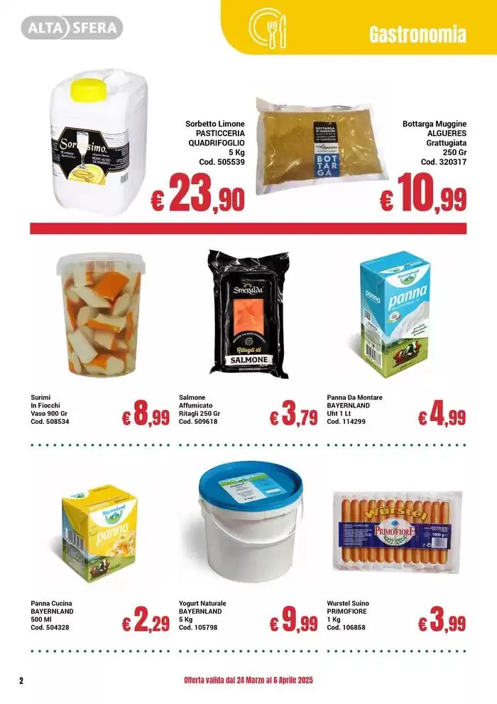 Offerta valida dal 24 Marzo al 6 Aprile 2025 da 24 marzo a 6 aprile di 2025 - Pagina del volantino 2