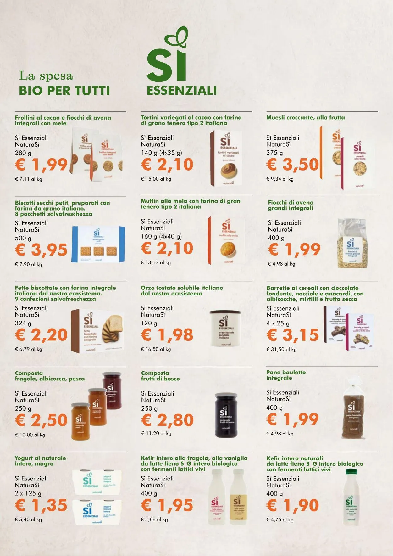Natura Sì Volantino attuale da 15 gennaio a 29 gennaio di 2026 - Pagina del volantino 3