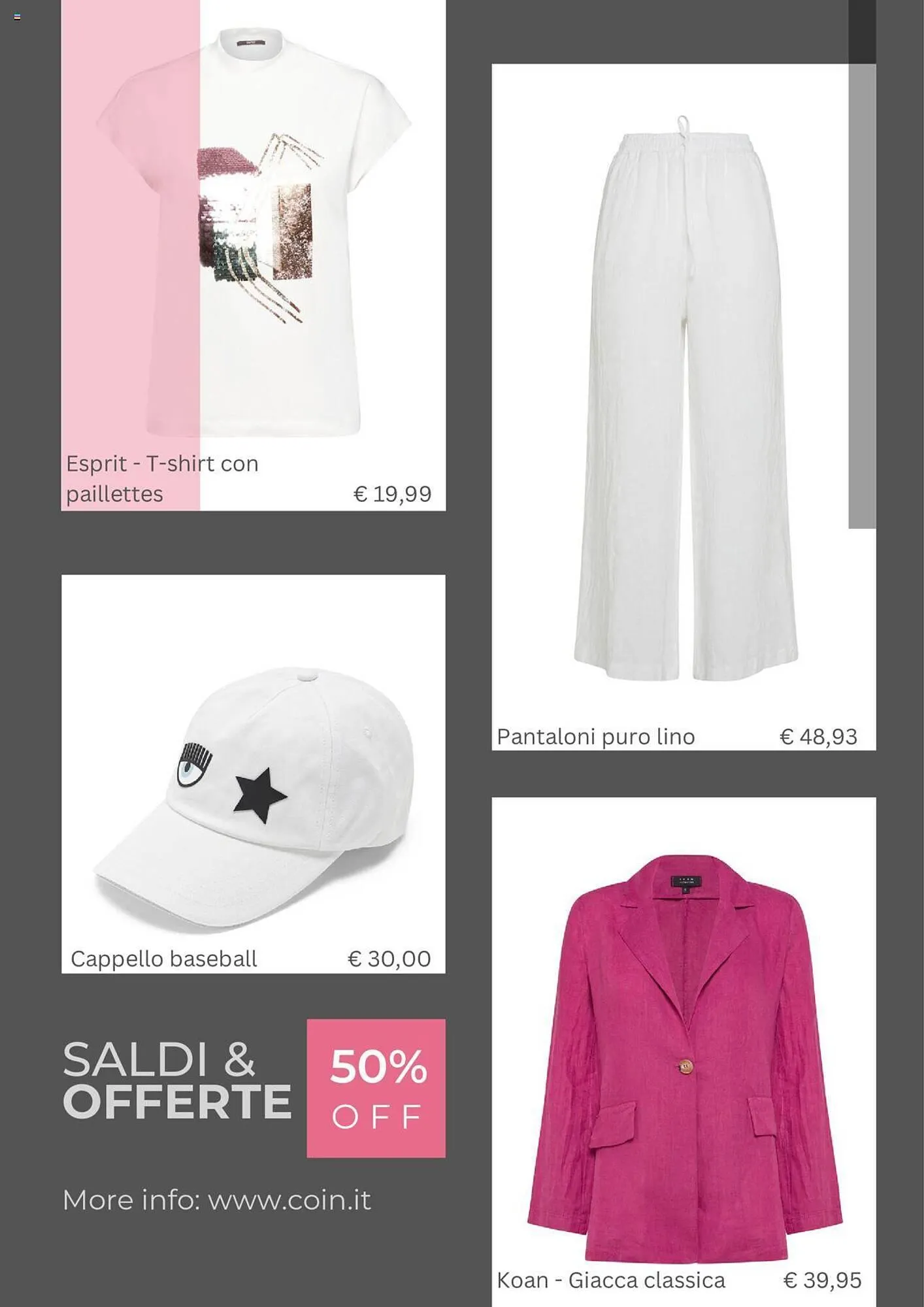 Volantino Coin da 20 maggio a 20 giugno di 2024 - Pagina del volantino 2