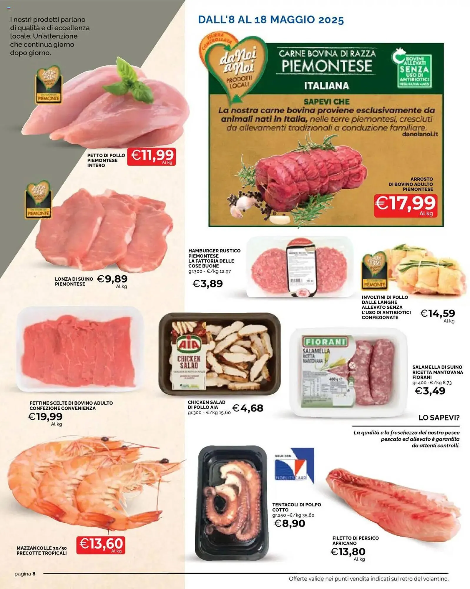 Volantino Mercatò da 8 maggio a 18 maggio di 2025 - Pagina del volantino 8