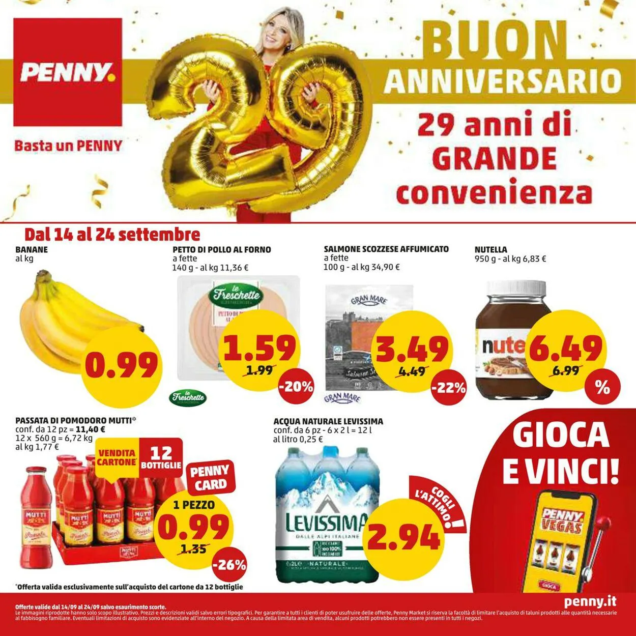 Penny Market Volantino attuale da 14 settembre a 24 settembre di 2023 - Pagina del volantino 1