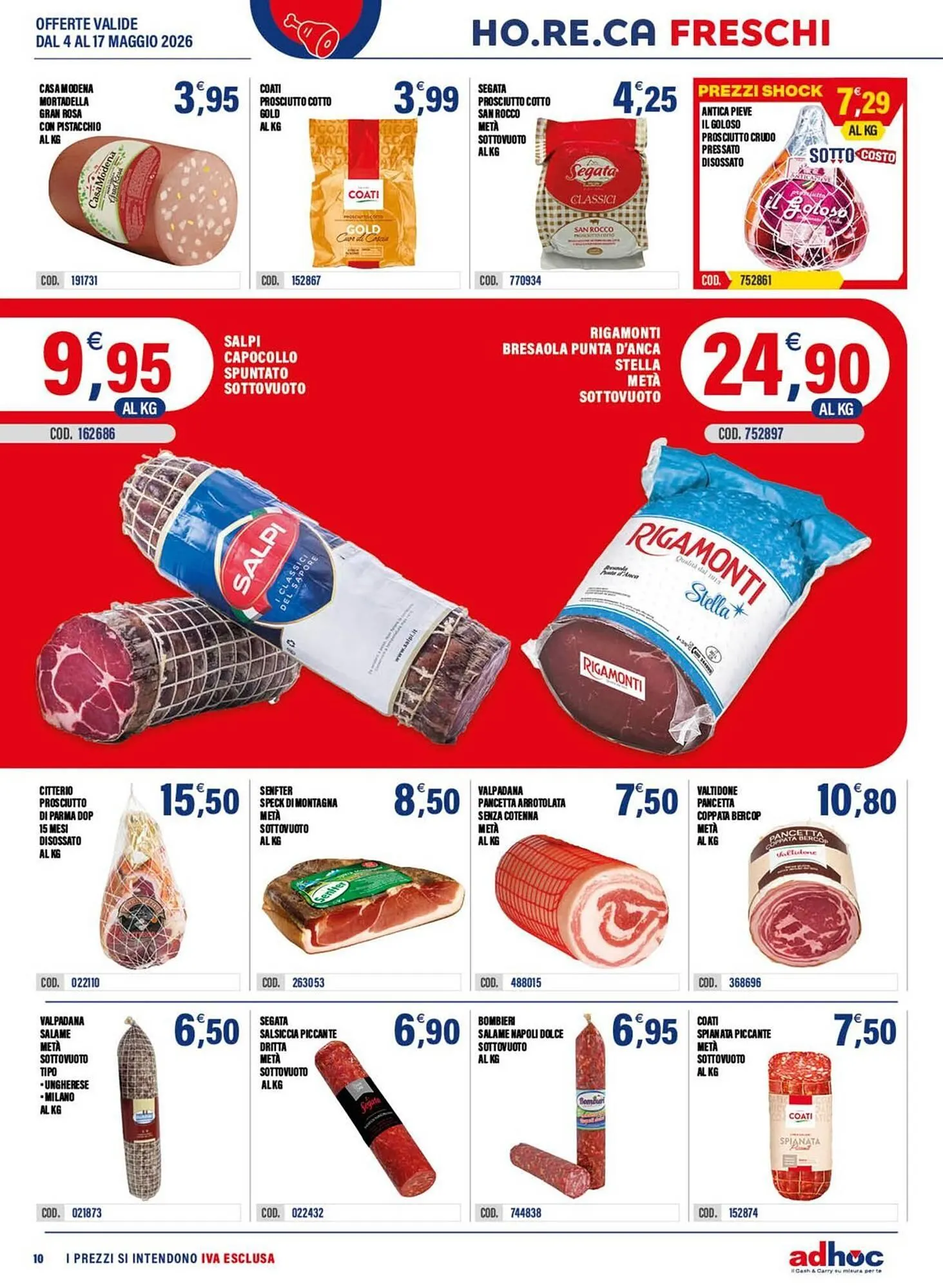 Volantino Adhoc da 4 maggio a 17 maggio di 2026 - Pagina del volantino 10