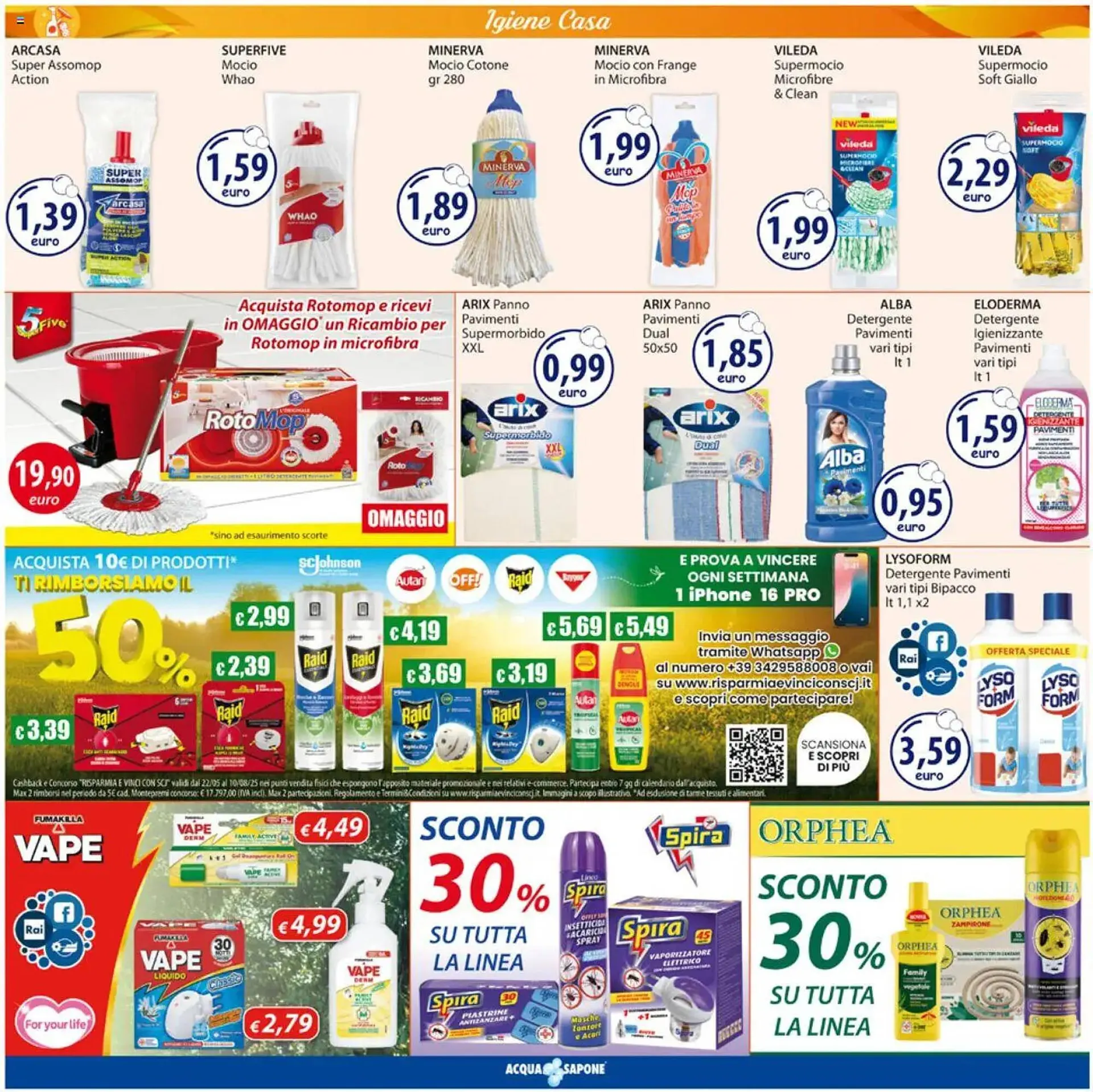 Volantino Acqua & Sapone da 3 giugno a 15 giugno di 2025 - Pagina del volantino 16