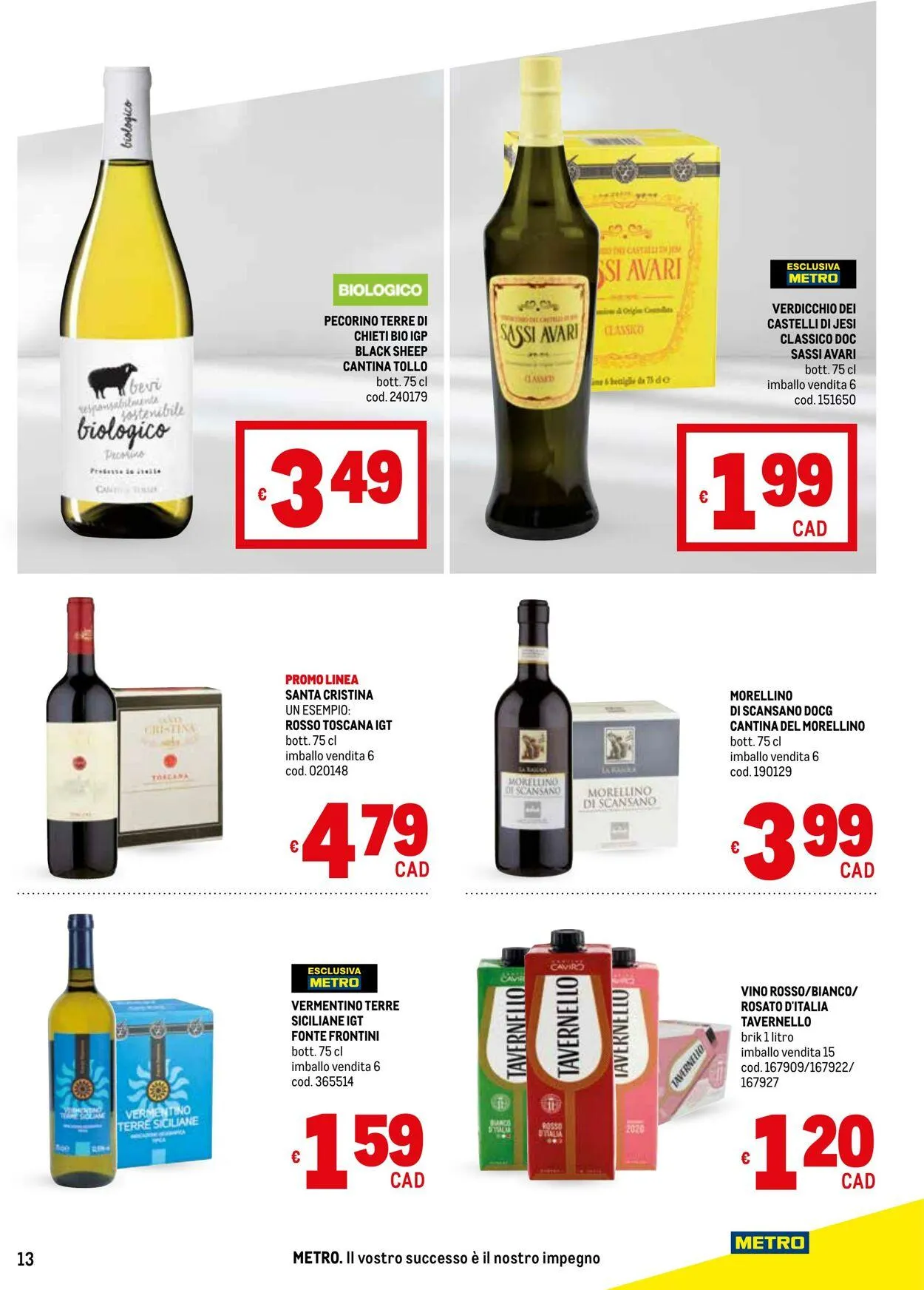 Metro Volantino attuale da 22 ottobre a 5 novembre di 2025 - Pagina del volantino 13