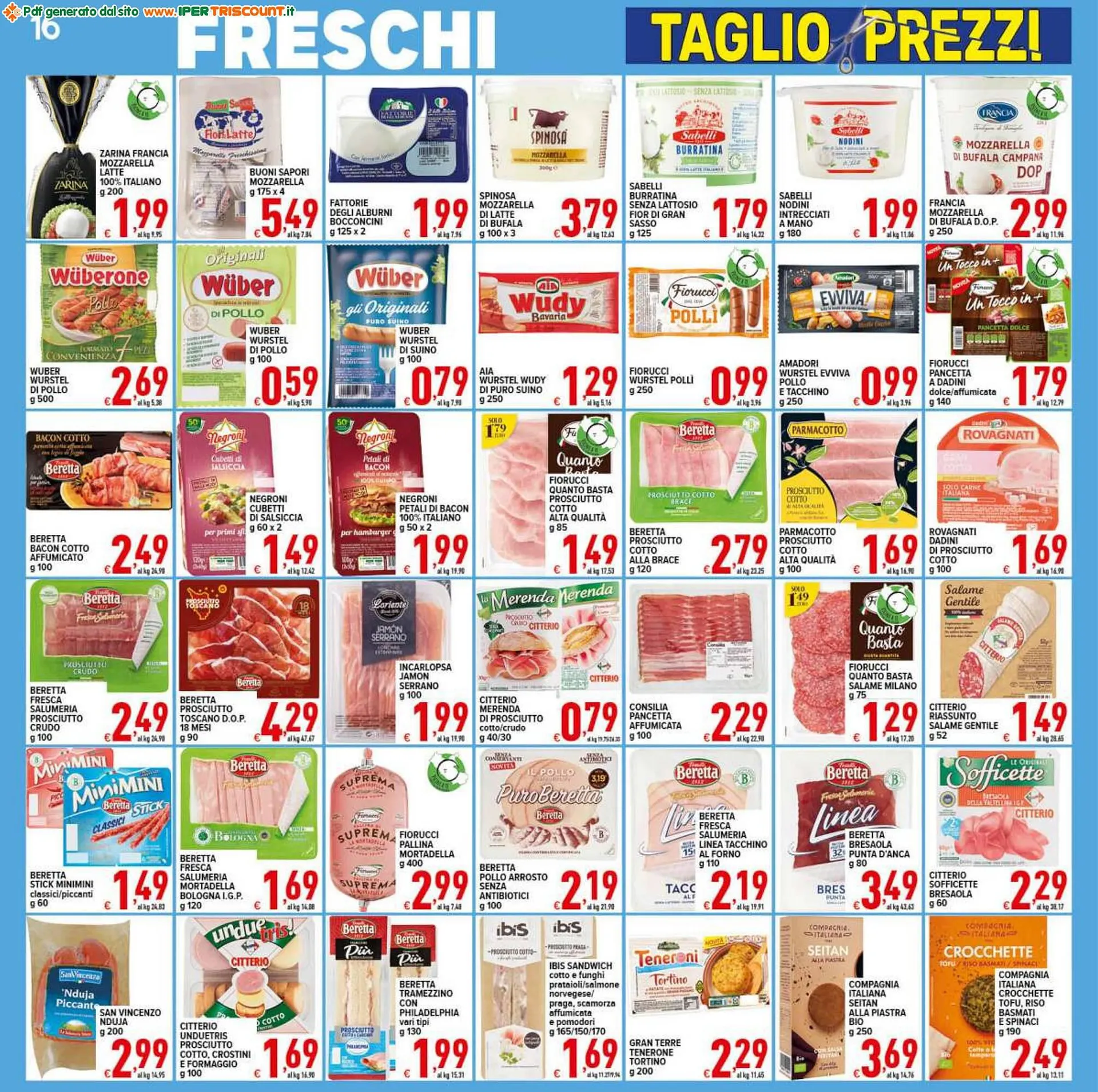 Volantino Iper Triscount da 3 novembre a 14 novembre di 2023 - Pagina del volantino 16