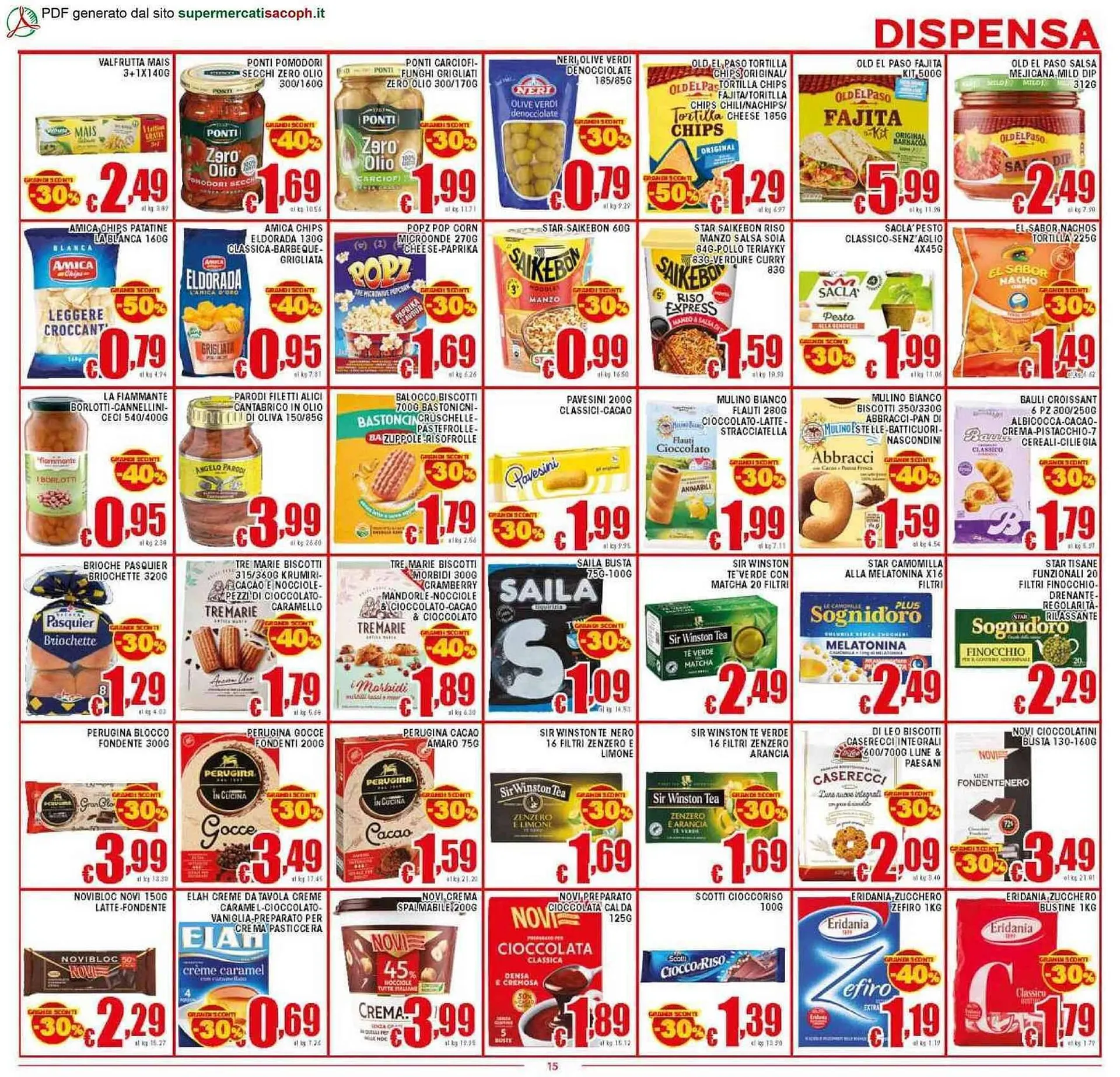 Volantino Sacoph da 7 novembre a 17 novembre di 2025 - Pagina del volantino 15