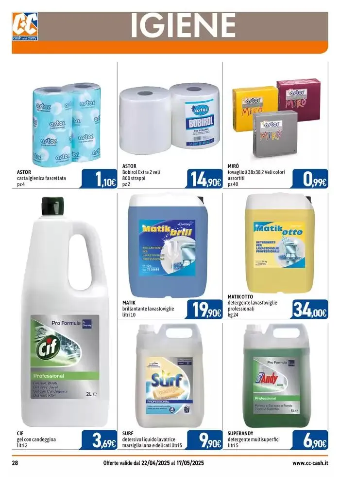 Professional da 23 aprile a 17 maggio di 2025 - Pagina del volantino 28