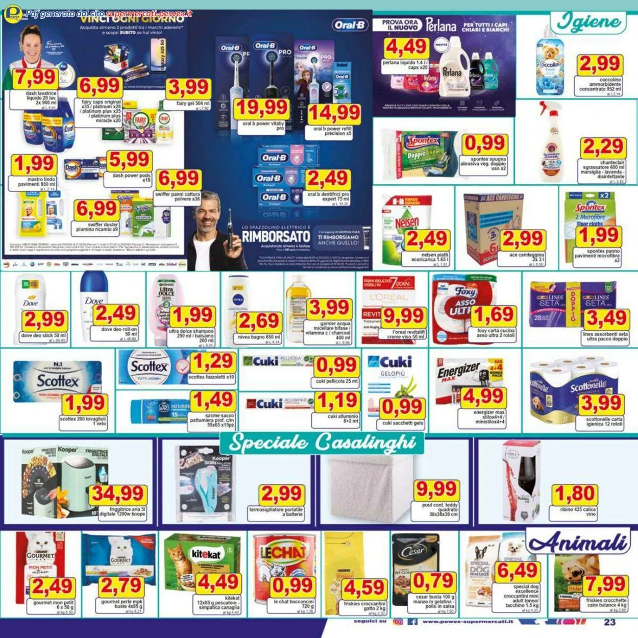 Pewex Volantino attuale da 12 gennaio a 26 gennaio di 2026 - Pagina del volantino 23