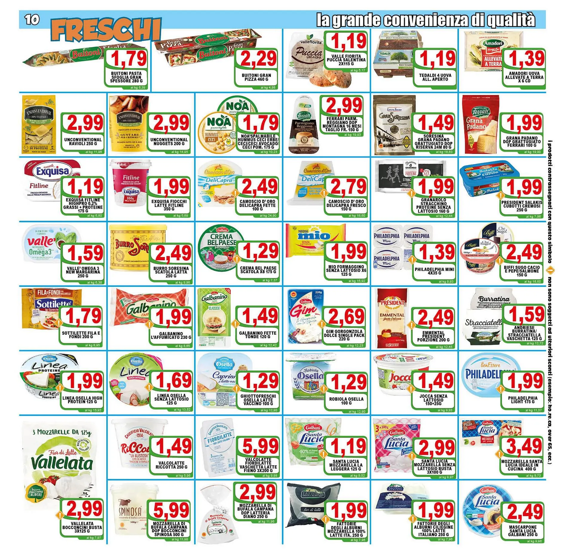 Volantino Top Supermercati da 2 agosto a 10 agosto di 2023 - Pagina del volantino 10