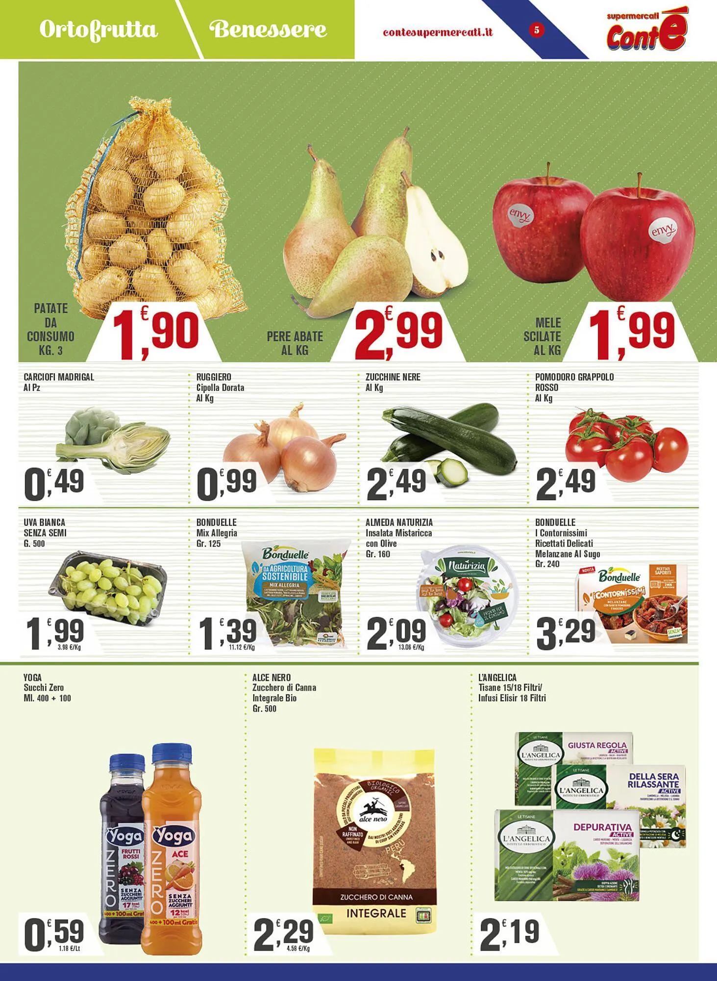 Volantino Conté Supermercati da 16 marzo a 25 marzo di 2026 - Pagina del volantino 5