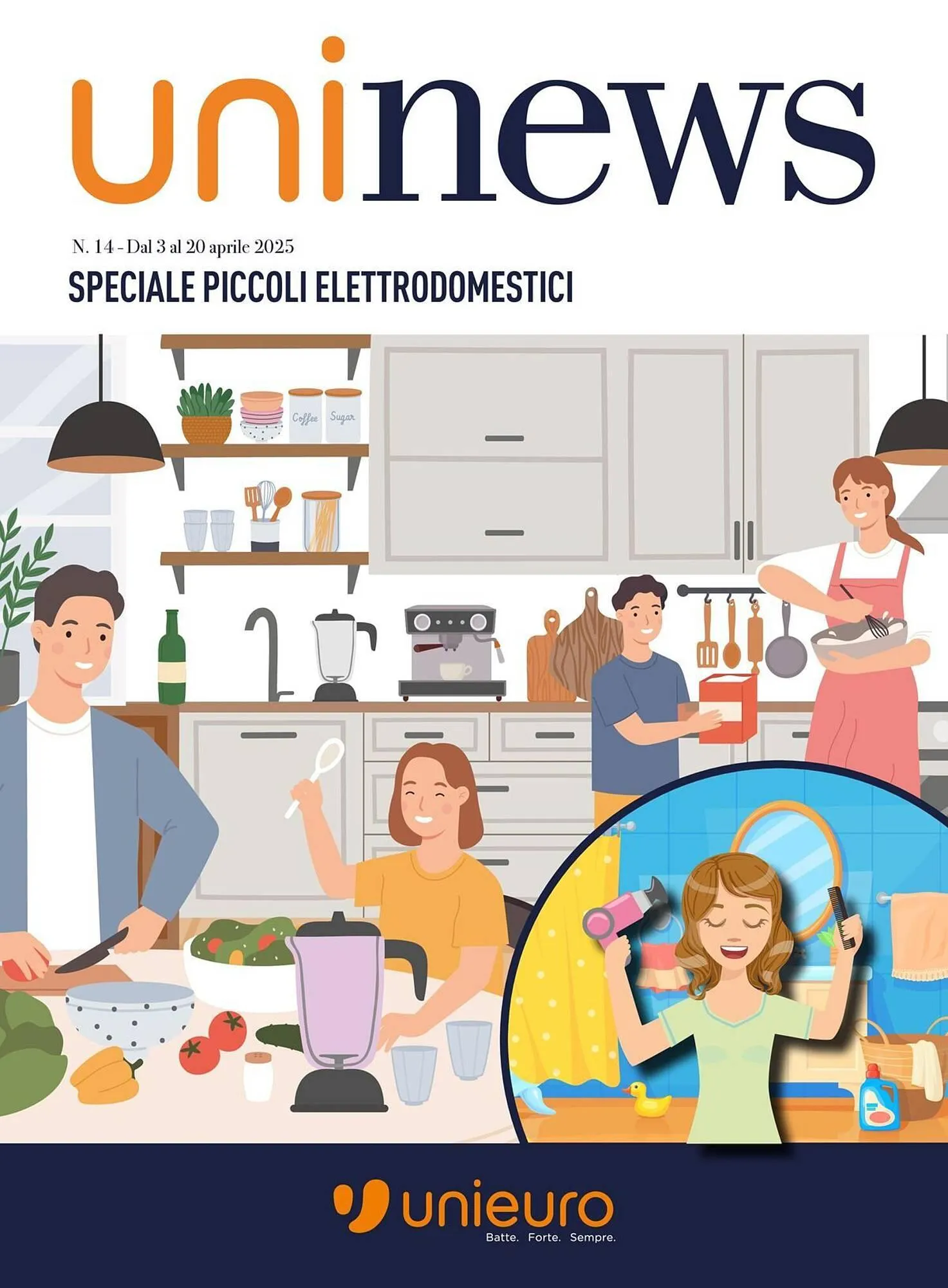 Volantino Unieuro da 3 aprile a 20 aprile di 2025 - Pagina del volantino 1