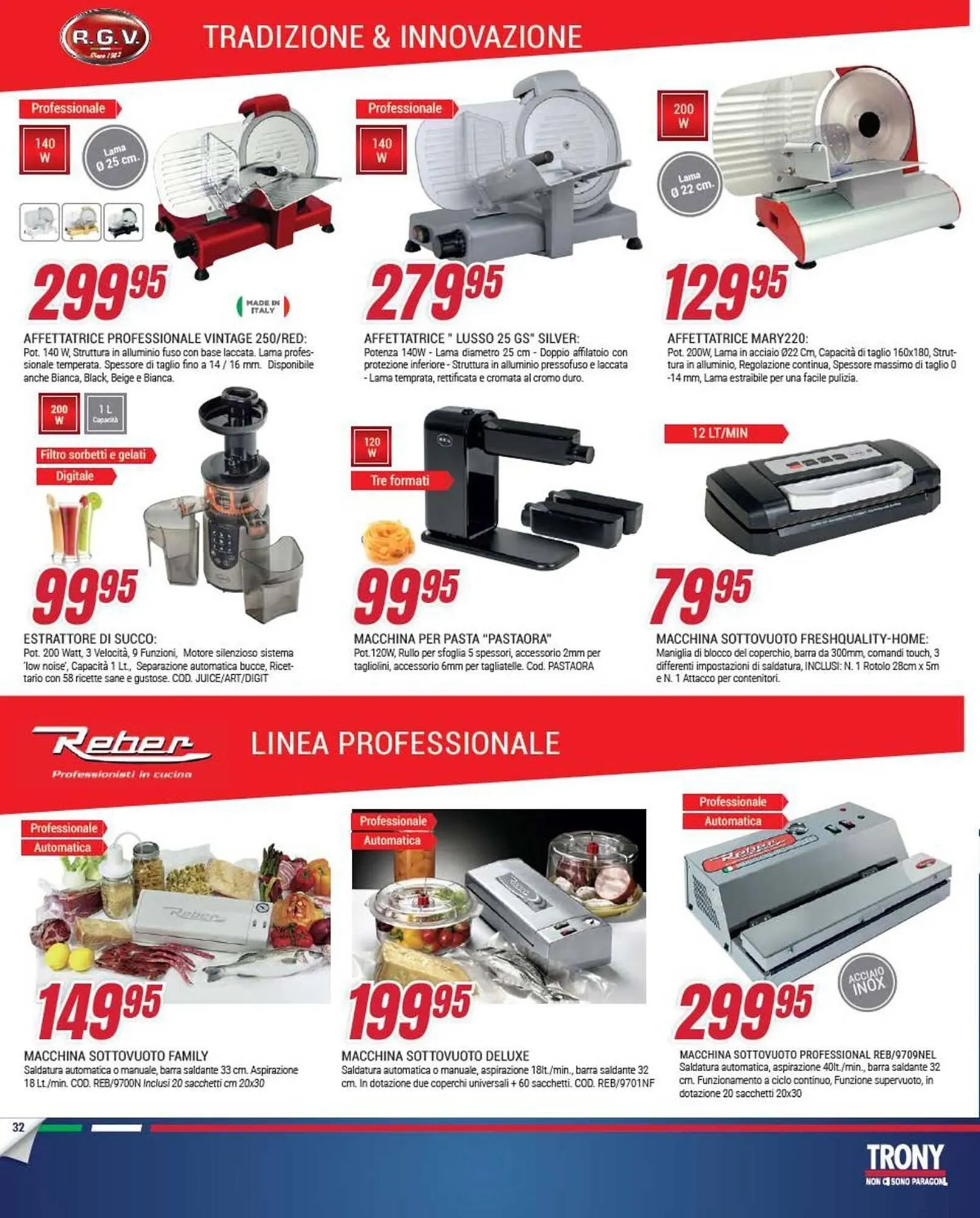Volantino Trony da 27 dicembre a 14 gennaio di 2026 - Pagina del volantino 32