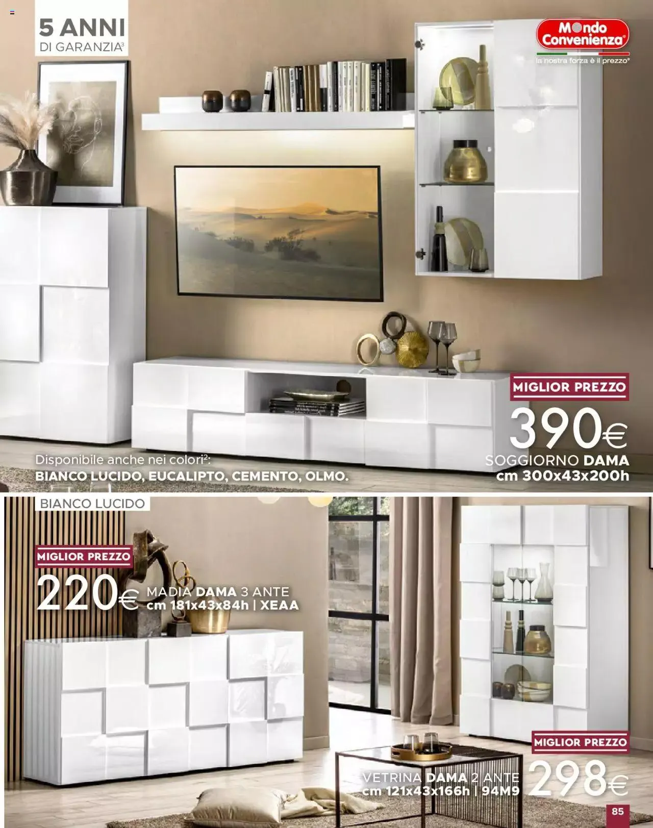 Volantino Mondo Convenienza da 1 ottobre a 31 dicembre di 2023 - Pagina del volantino 87