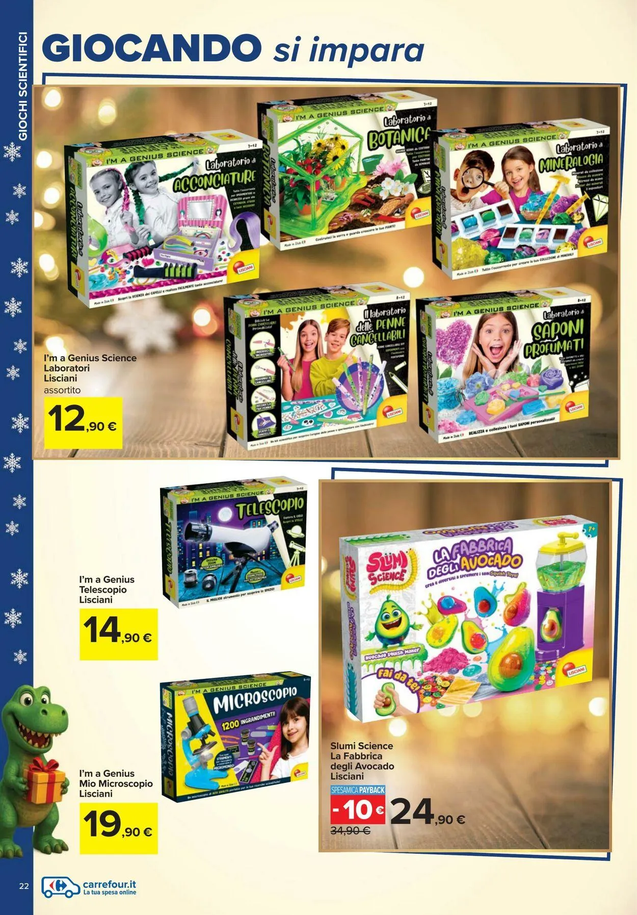 Carrefour Volantino attuale da 24 ottobre a 24 dicembre di 2025 - Pagina del volantino 22