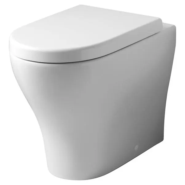 Copriwater serie milano termoindurente bianco cerniere inox soft close