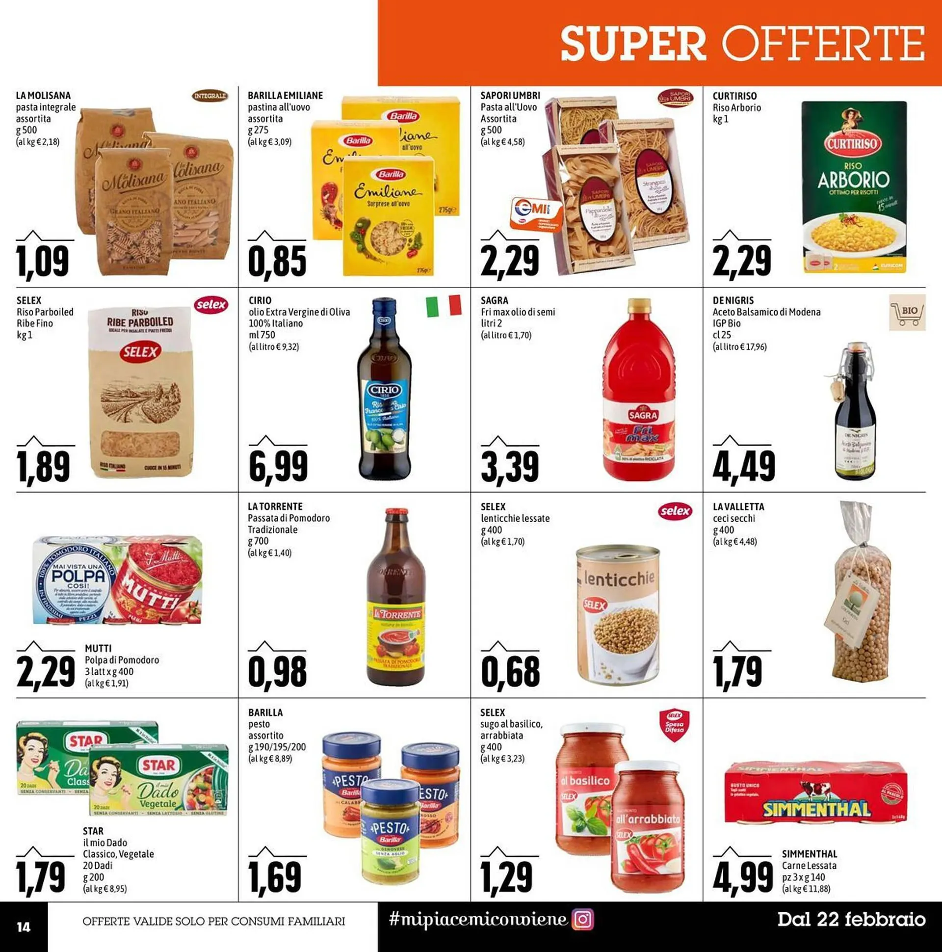 Volantino Emi Supermercati da 22 febbraio a 6 marzo di 2024 - Pagina del volantino 14