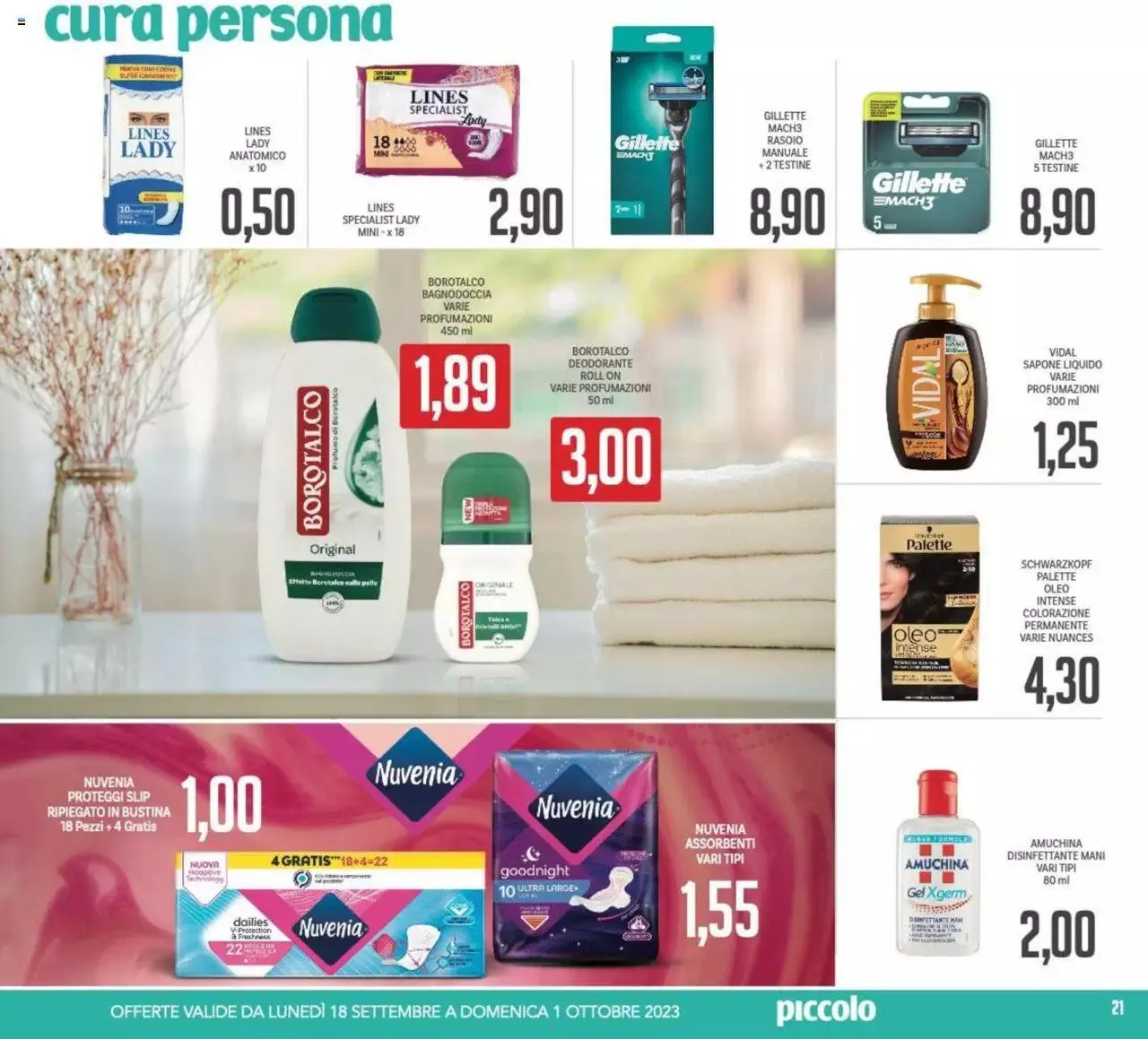 Volantino Piccolo da 18 settembre a 1 ottobre di 2023 - Pagina del volantino 21